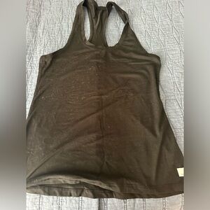 Black vouri athletic tank